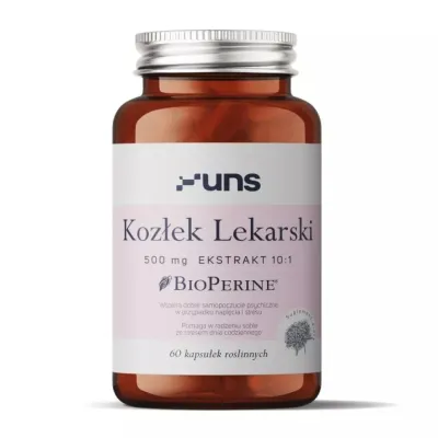 Екстракт валеріани (козляк лікарський), Kozlek Lekarski 500mg - 60 caps