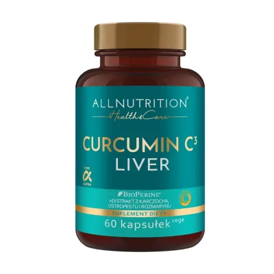 Рослинний комплекс з куркуміном, Health & Care Curcumin C3 Liver - 60 caps