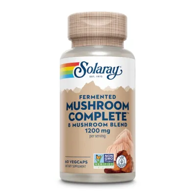 Комплекс грибов, Org Grown Mushroom Complete 1200mg - 60 vcaps