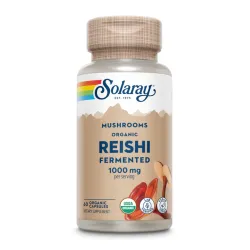 Экстракт гриба рейши, Org Grown Fermented Reishi 1000mg - 60 caps