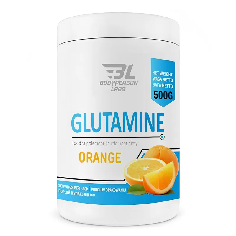Глютамін, Glutamine - 500g Orange