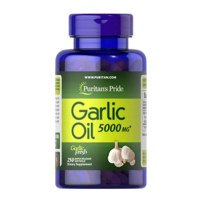 Часникова олія, Garlic Oil 5000mg - 250 caps