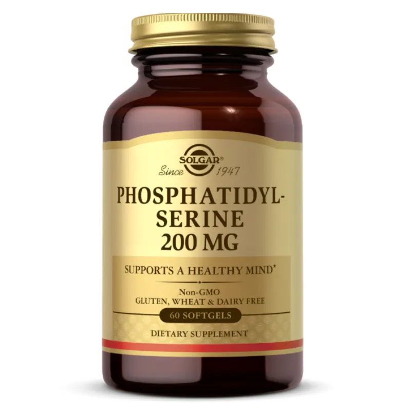 Фосфатидилсерин, Phosphatidylserine 200mg - 60 softgels