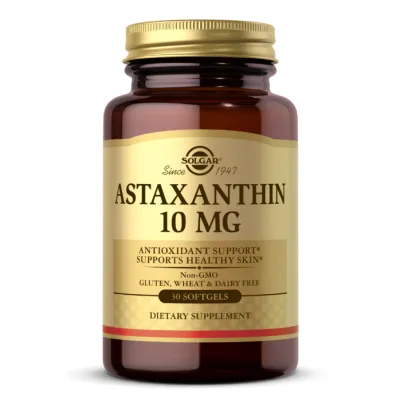 Астаксантин, Astaxanthin 10 mg - 30 softgels