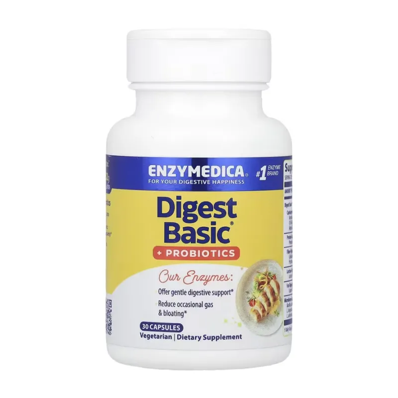 Ферменты и пробиотики, Digest Basic+Probiotics - 30 caps