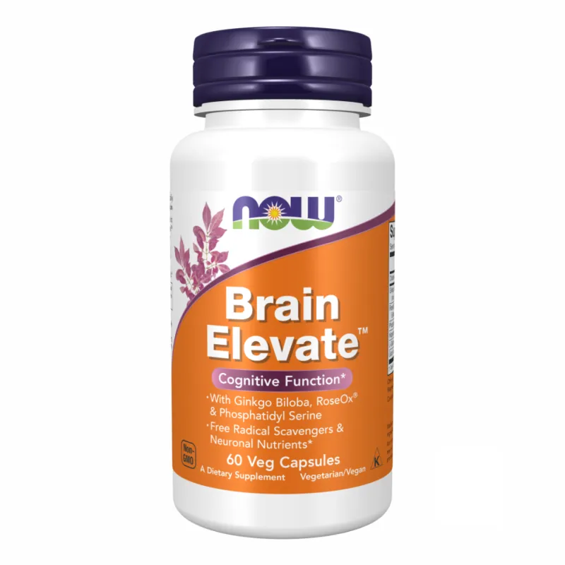Комплекс для покращення роботи мозку, Brain Elevate - 60 vcaps