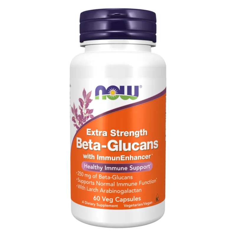 Бета Глюкан, Beta-Glucans with ImmunEnhancer Extra Strength - 60 vcaps