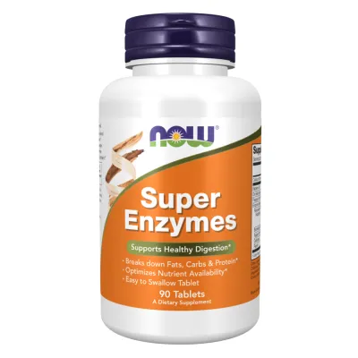 Комплекс Ензимів для підтримки травлення, Super Enzymes - 90 tabs