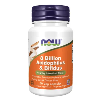 Пробиотики, 8 Billion Acidophilus & Bifidus - 60 vcaps