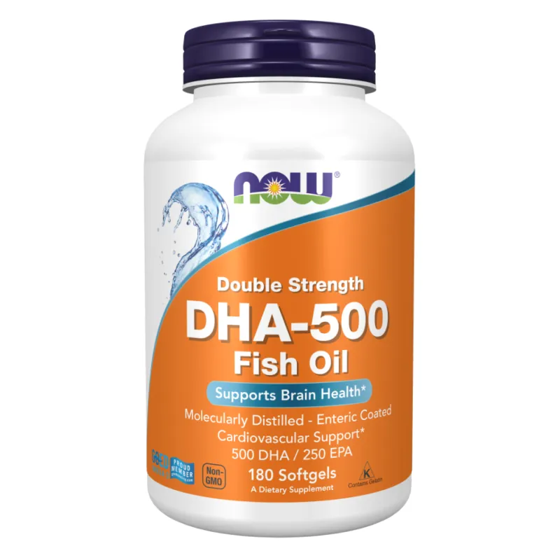Докозагексаєнова кислота, DHA 500mg - 180 sgels