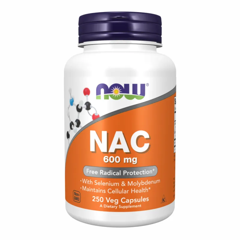 Н-Ацетилцистеин, Nac-Acetyl Cysteine 600mg - 250 vcaps