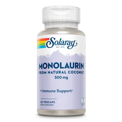 Монолаурин, Monolaurin 500mg - 60 vcaps