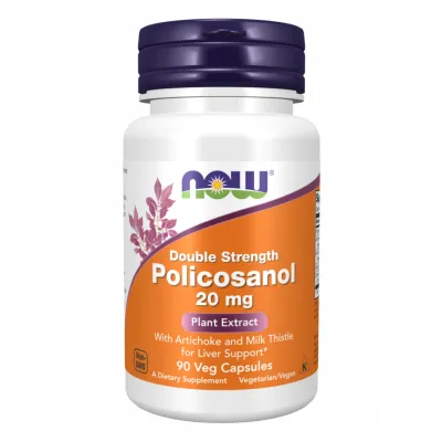 Поликосанол, Policosanol 20mg Plus - 90 vcaps