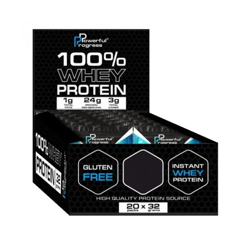Сывороточный протеин, 100% Whey Protein Instant MEGA BOX - 20x32g Forest Berries
