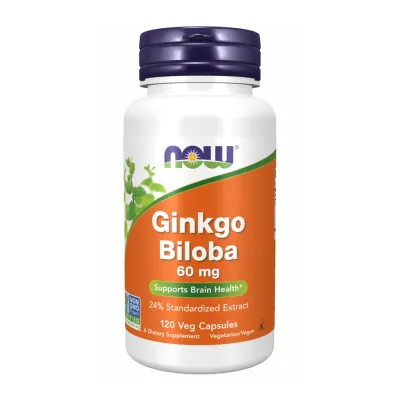 Гинкго билоба, Ginkgo Biloba 60 mg - 120 vcaps