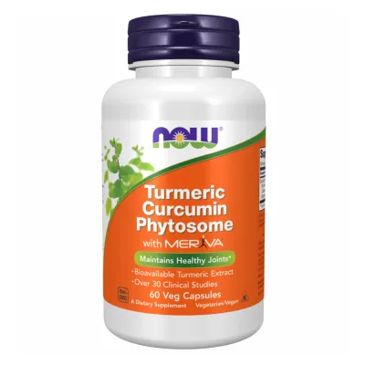 Куркумин фитосома, Turmeric Curcumin Phytosome 500mg - 60 vcaps