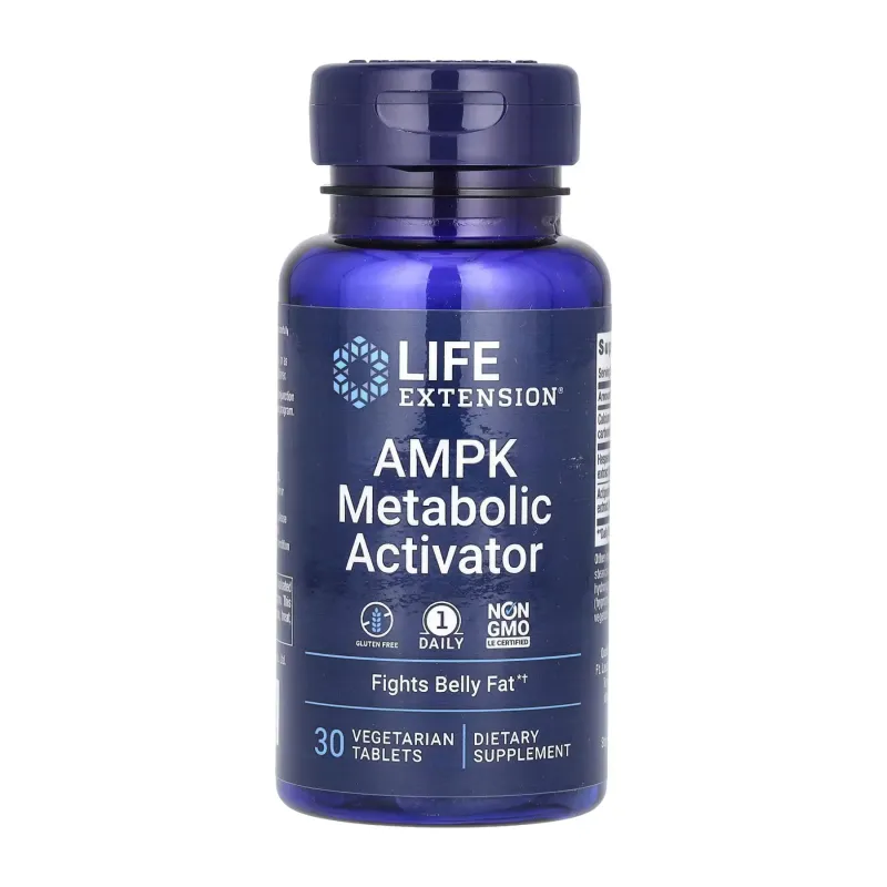 Активатор метаболизма аденозинмонофоскиназы, AMPK Metabolic Activator - 30 tabs