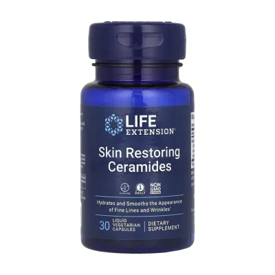 Комплекс для обновления кожи, Skin Restoring Ceramides - 30 liquid vcaps