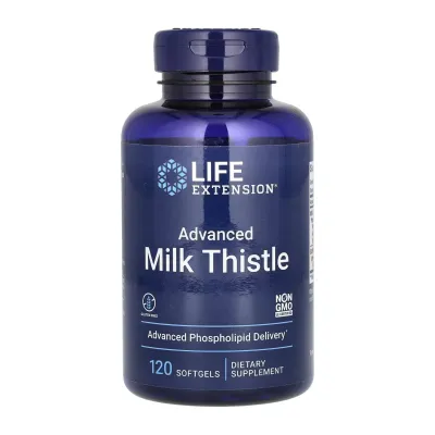 Экстракт расторопши, Advanced Milk Thistle - 120 softgels