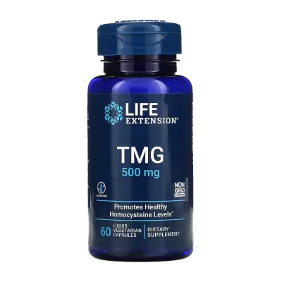 Триметилглицин, TMG 500 mg - 60 liquid vcaps