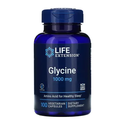 Глицин, Glycine 1000 mg - 100 vcaps