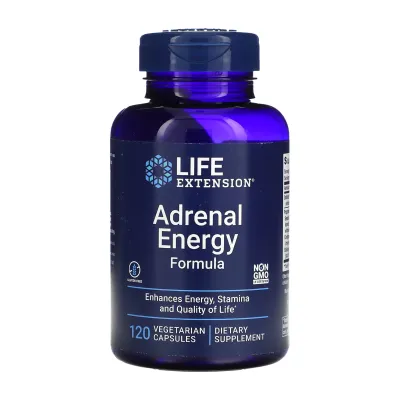 Поддержка надпочечников, Adrenal Energy Formula - 120 vcaps