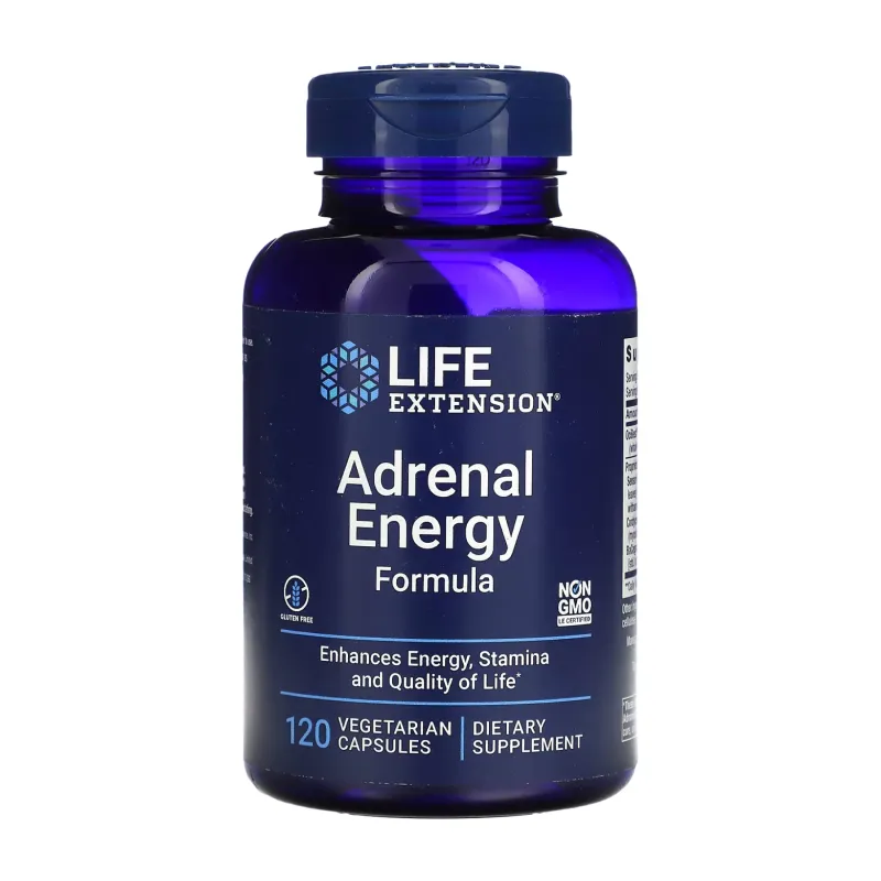 Поддержка надпочечников, Adrenal Energy Formula - 120 vcaps