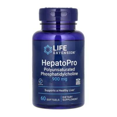 Фосфатидилхолин, Hepatopro, Life Extension 900 mg - 60 softgels
