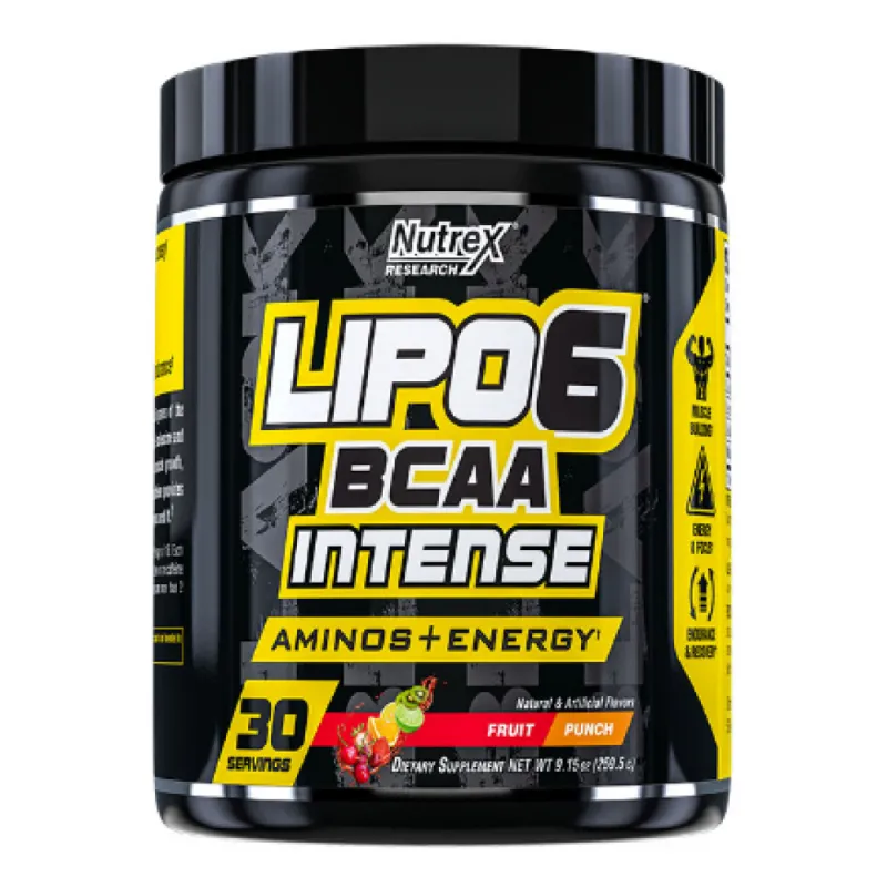 Комплекс аминокислот, Lipo-6 BCAA Intense - 30srv