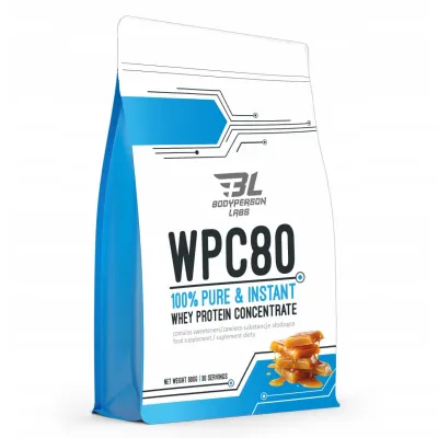 Сироватковий протеїн, WPC80 - 900g Сaramel