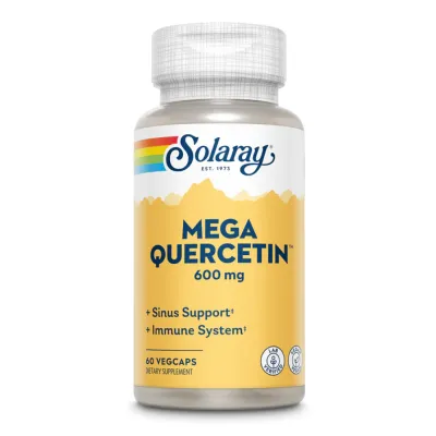 Потужний антиоксидантний комплекс, Mega Quercetin 600mg - 60 vcaps