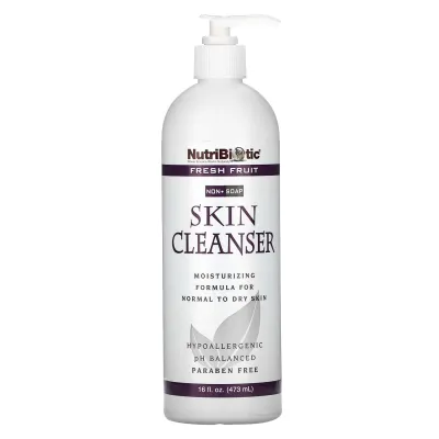 NutriBiotic, очищающее средство для кожи, Skin Cleanser - 473 ml Fresh Fruit