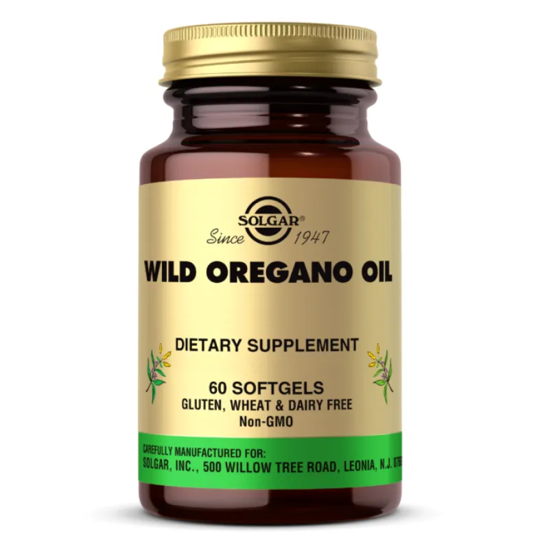 Масло Дикого Орегано, Wild Oregano Oil - 60 caps