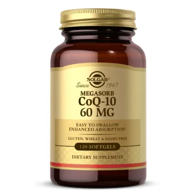 Коэнзим Q10, Megasorb CoQ-10 60mg - 120 softgels
