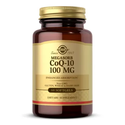 Коэнзим Q10, COQ-10 100mg - 60 softgels