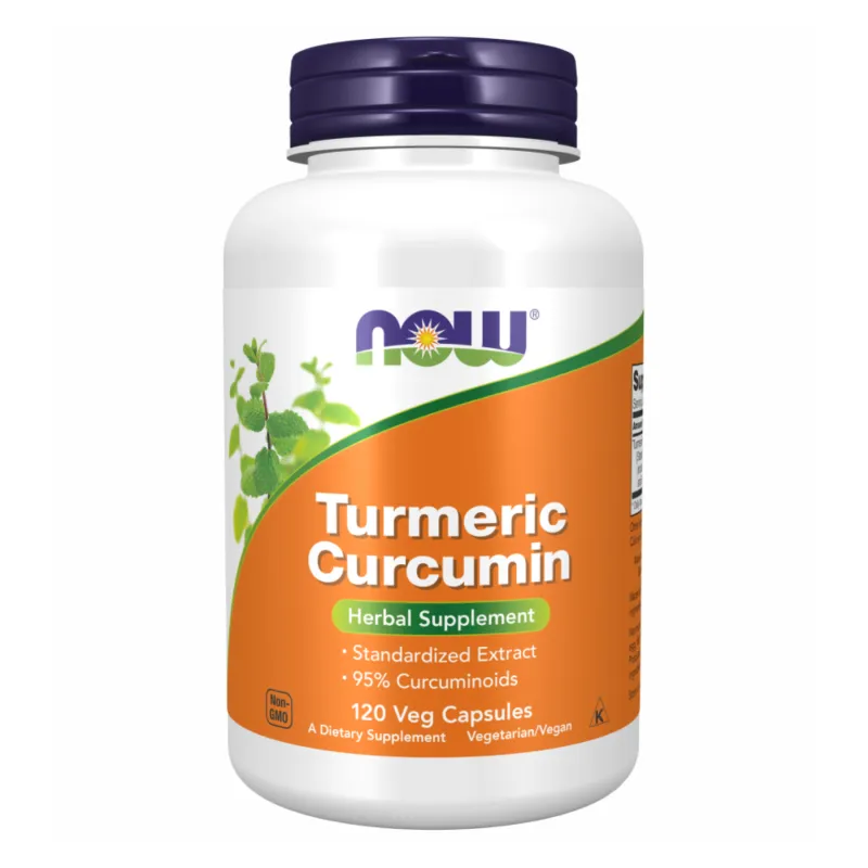 Экстракт куркумы, Turmeric Curcumin Extract - 120 vcaps