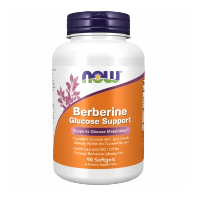 Берберин Now Foods (Berberine Glucose Support) — 90 софтгелів