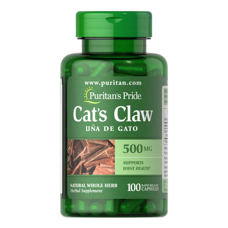 Котячий кіготь, Cats Claw 500mg - 100caps