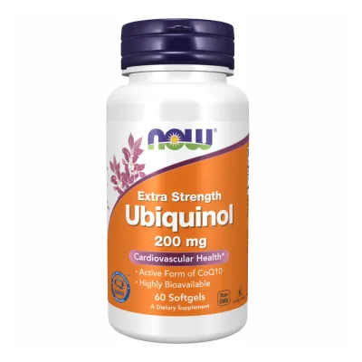 Убихинол, Ubiquinol 200mg - 60 sgels