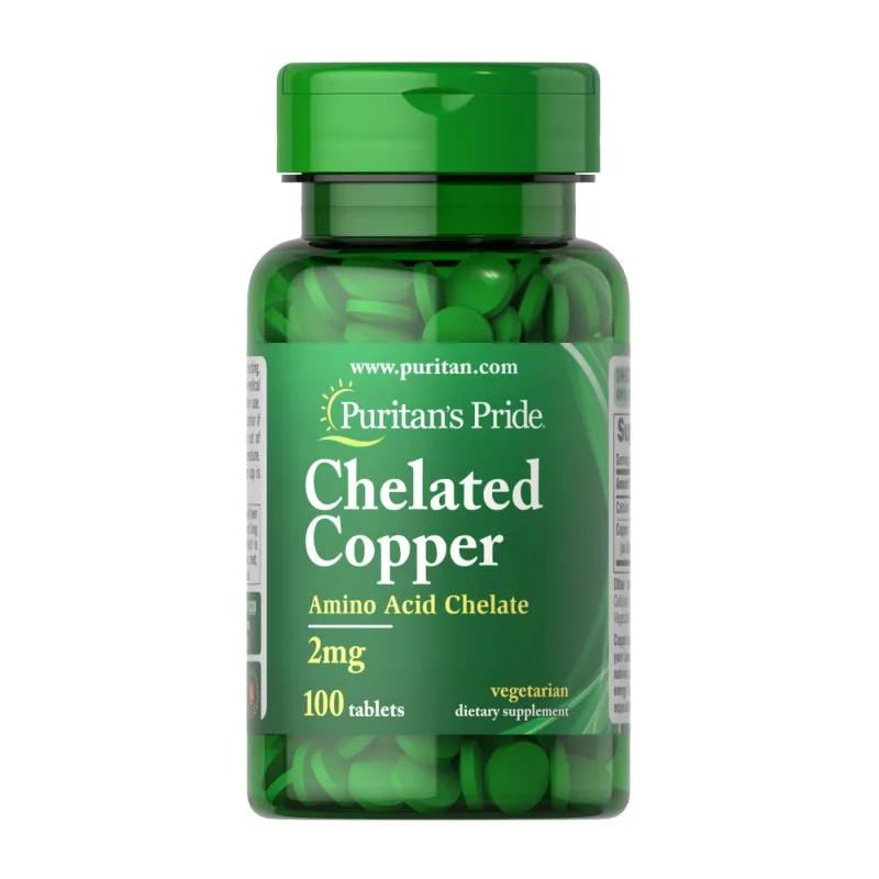 Мідь, Copper Chelate 2mg - 100tab