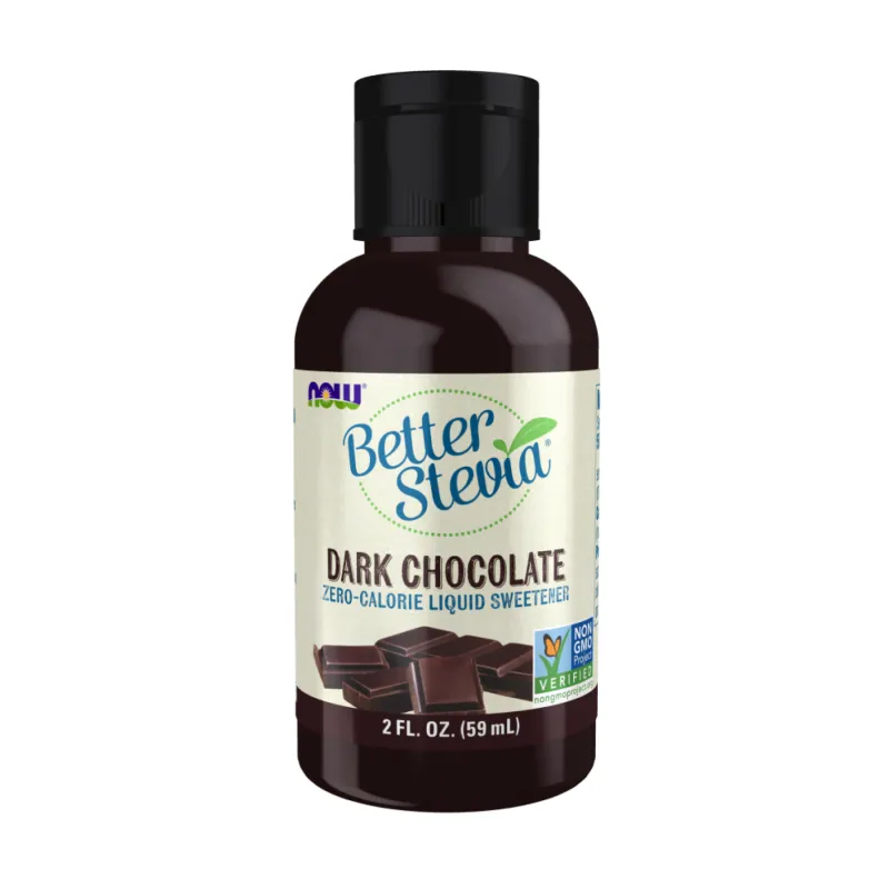 Жидкий подсластитель, BetterStevia® Liquid - 59ml Dark Chocolate