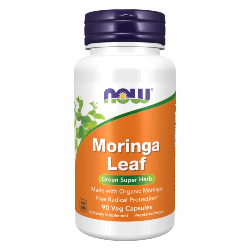 Листья моринги, Moringa Leaf - 90 vcaps
