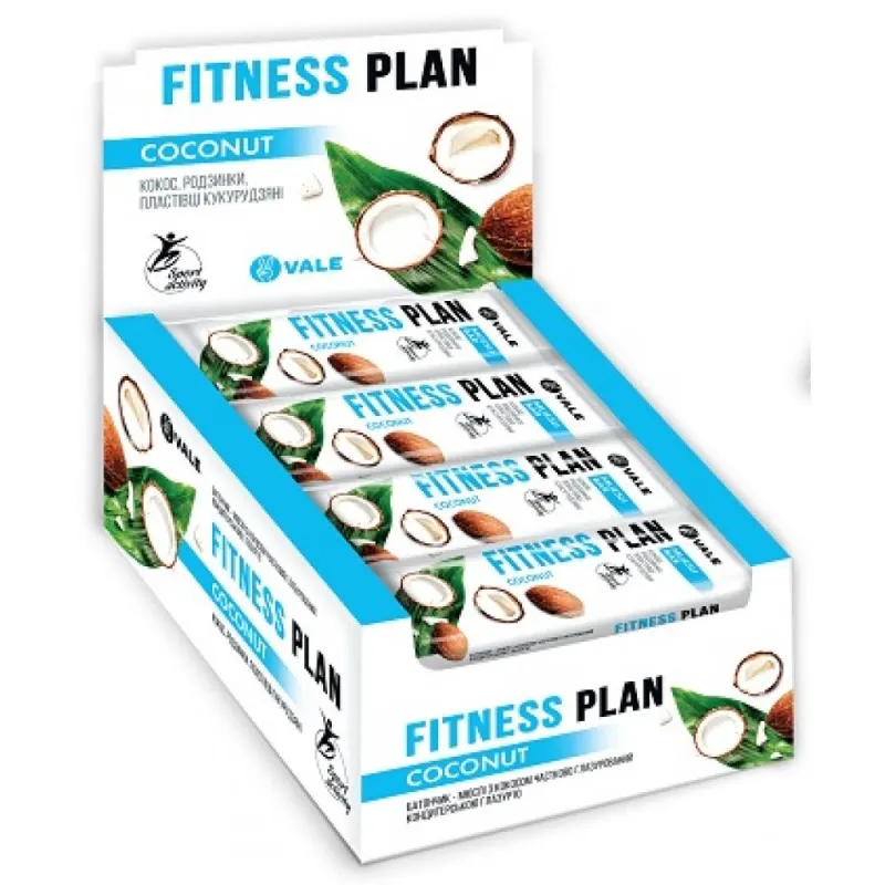 Fitness Plan Muesli Bar - 30x25g