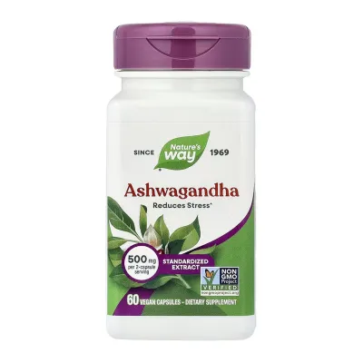 Ашвагандха, Ashwagandha - 60 vcaps