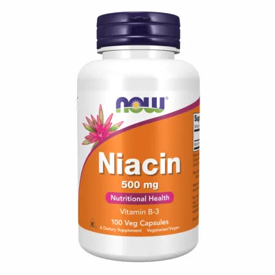 Ниацин, Niacin 500mg - 100 vcaps