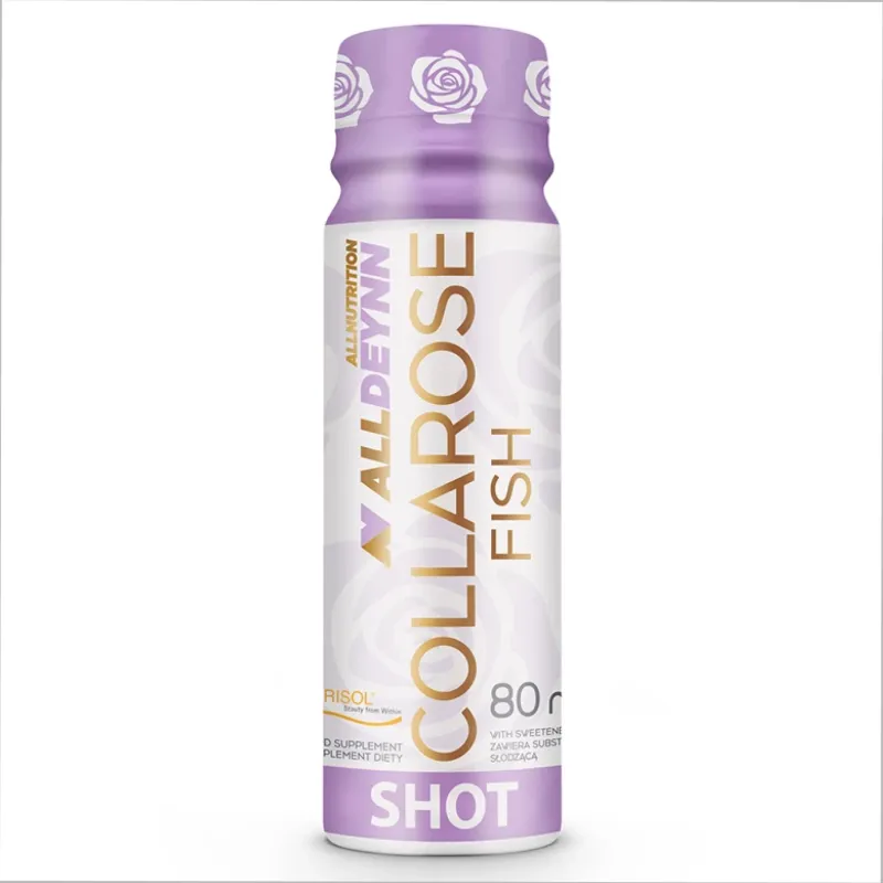 Морской коллаген в шоте, Alldeynn Collarose Fish Shot - 80ml Orange Cherry