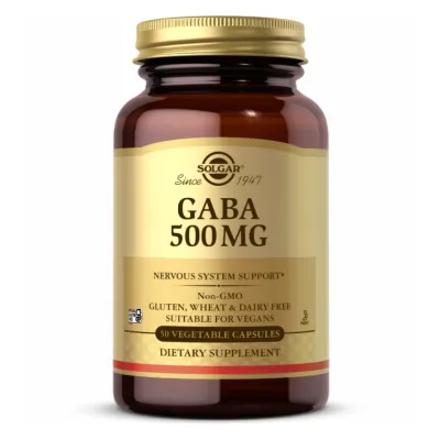 ГАБА, GABA 500mg - 50 Vcaps