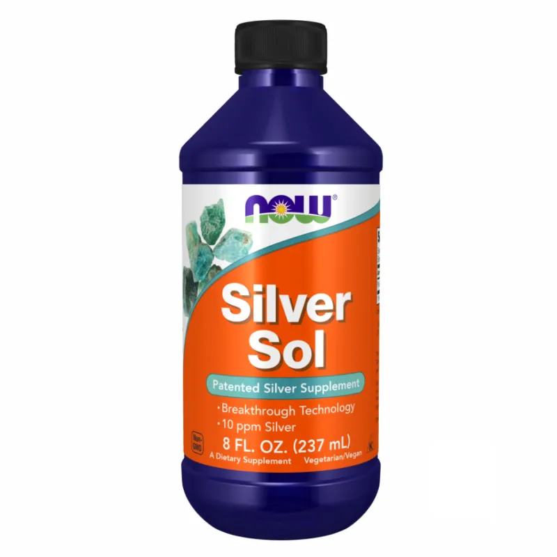 Коллоидное Серебро, Silver Sol Liquid - 8 fl oz
