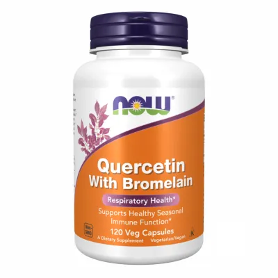 Кверцетин и бромелайн, Quercetin with Bromelain - 120 vcaps