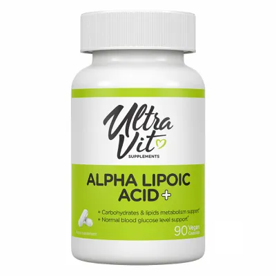 Альфа-липоевая кислота, Alpha Lipoic Acid - 90 caps